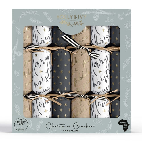 12 Festive Christmas Crackers