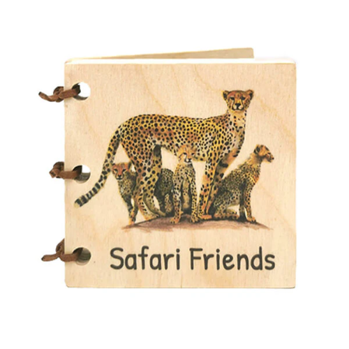 Safari Friends Baby Book