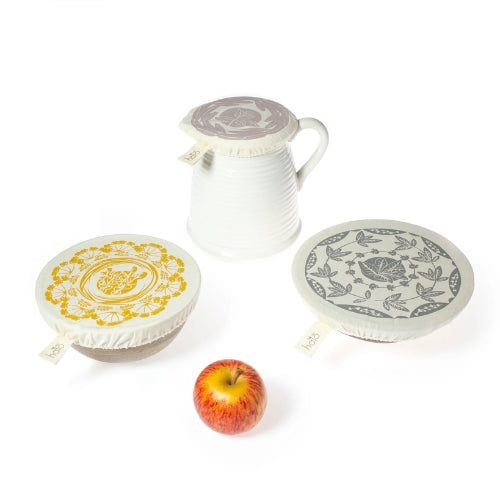 Small Dish Covers - Herbs (Set of 3)