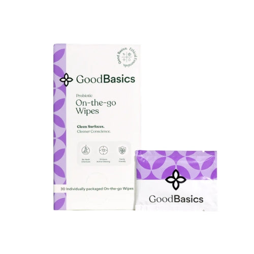 Probiotic On-The-Go Wipes Box of 30