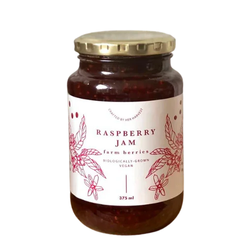 Raspberry Jam 375ml - Wildsprout
