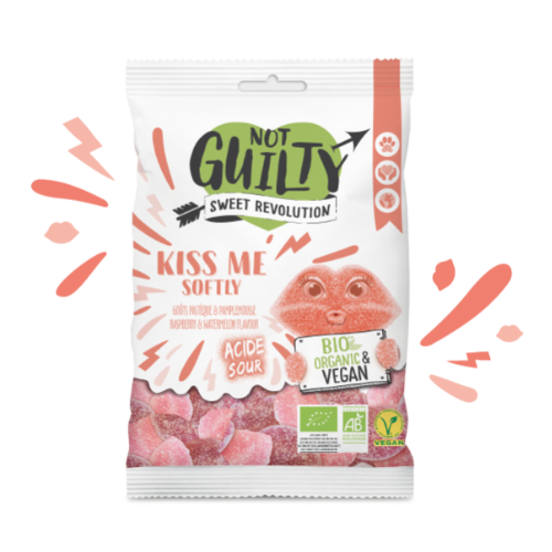 Kiss Me Softly Sour Sweets 100g