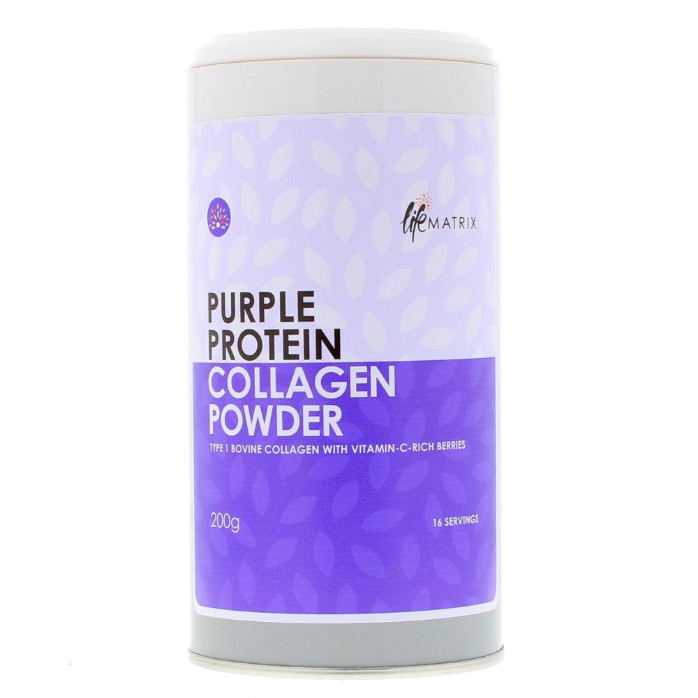 Purple Protein Collagen Powder 200g - Wildsprout