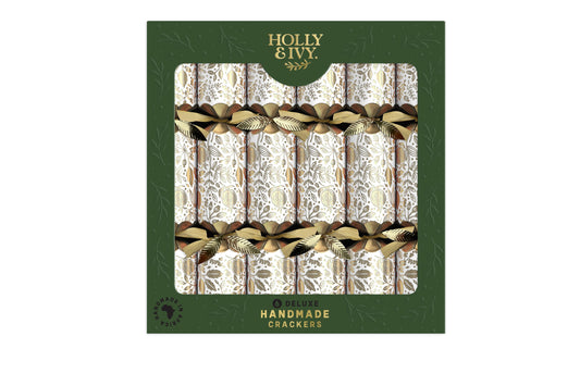 6 Deluxe Christmas Crackers