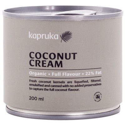 Organic Coconut Cream 200ml