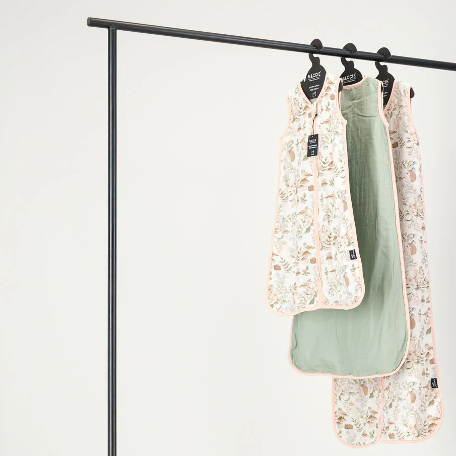 Bamboo Sleep Sack 1.0 TOG (Secret Garden & Sage)