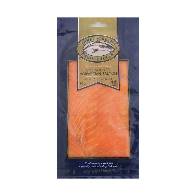 Smoked Norwegian Salmon 80g