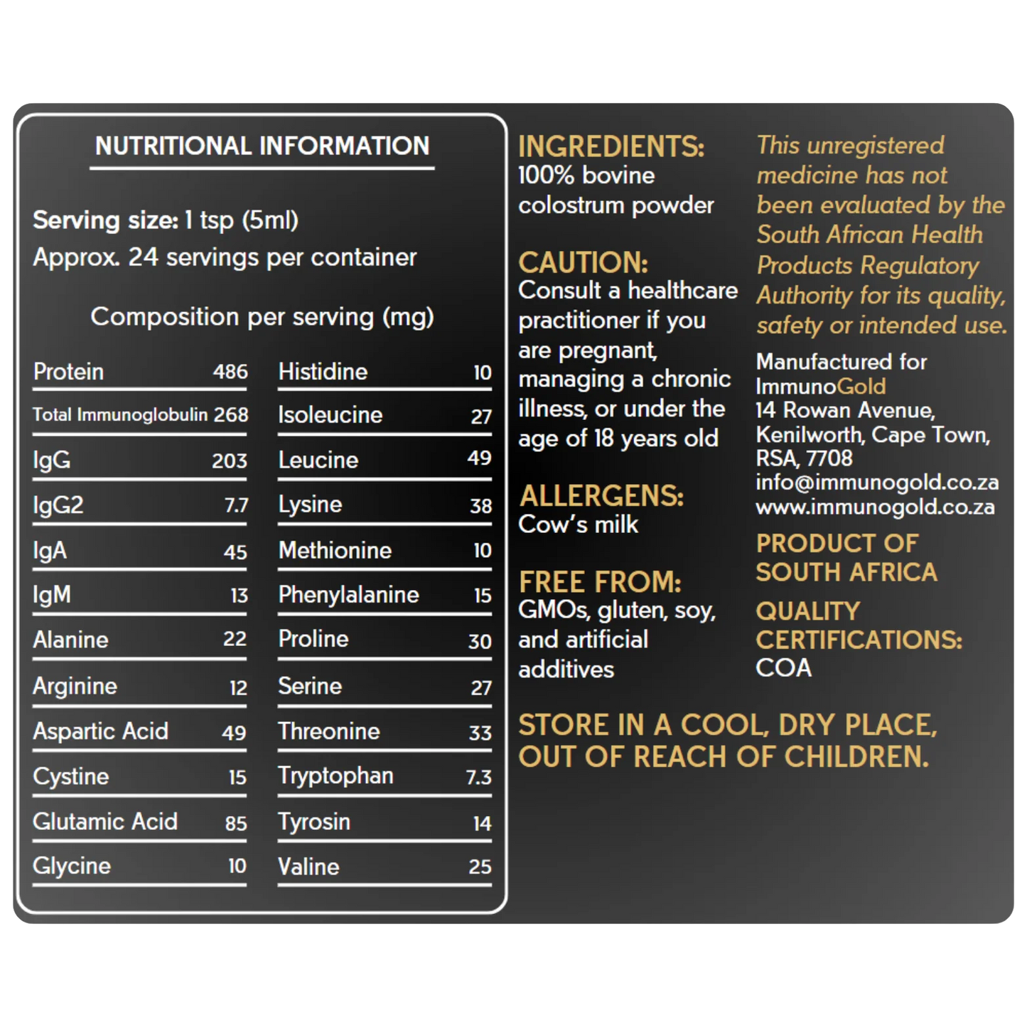 Colostrum Powder 120g