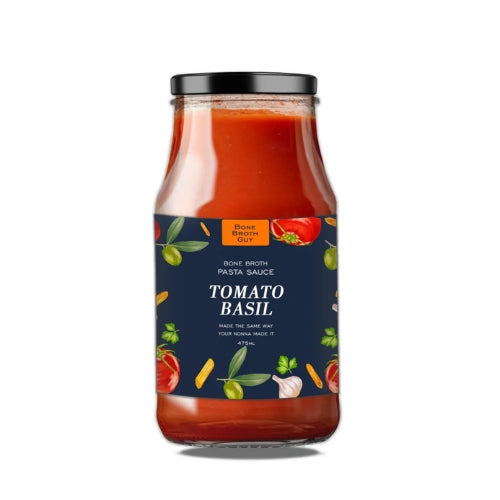 Tomato Basil Bone Broth Pasta Sauce 475ml