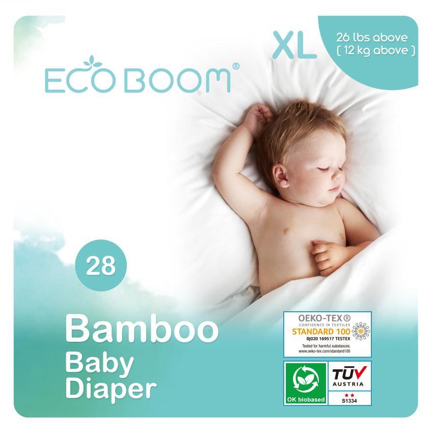 Bamboo Baby Diaper Extra Large (28) - Wildsprout