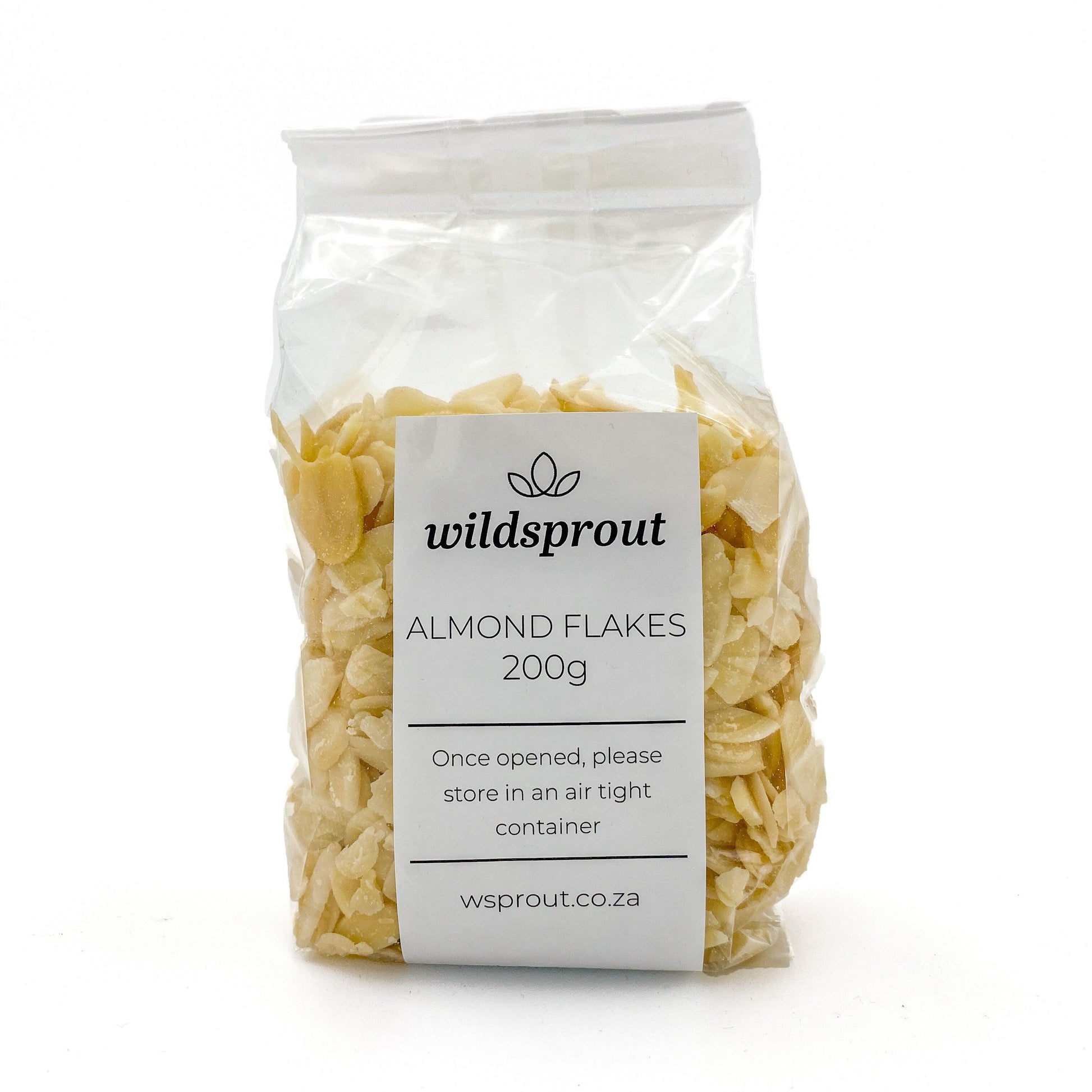 Almond Flakes 200g - Wildsprout
