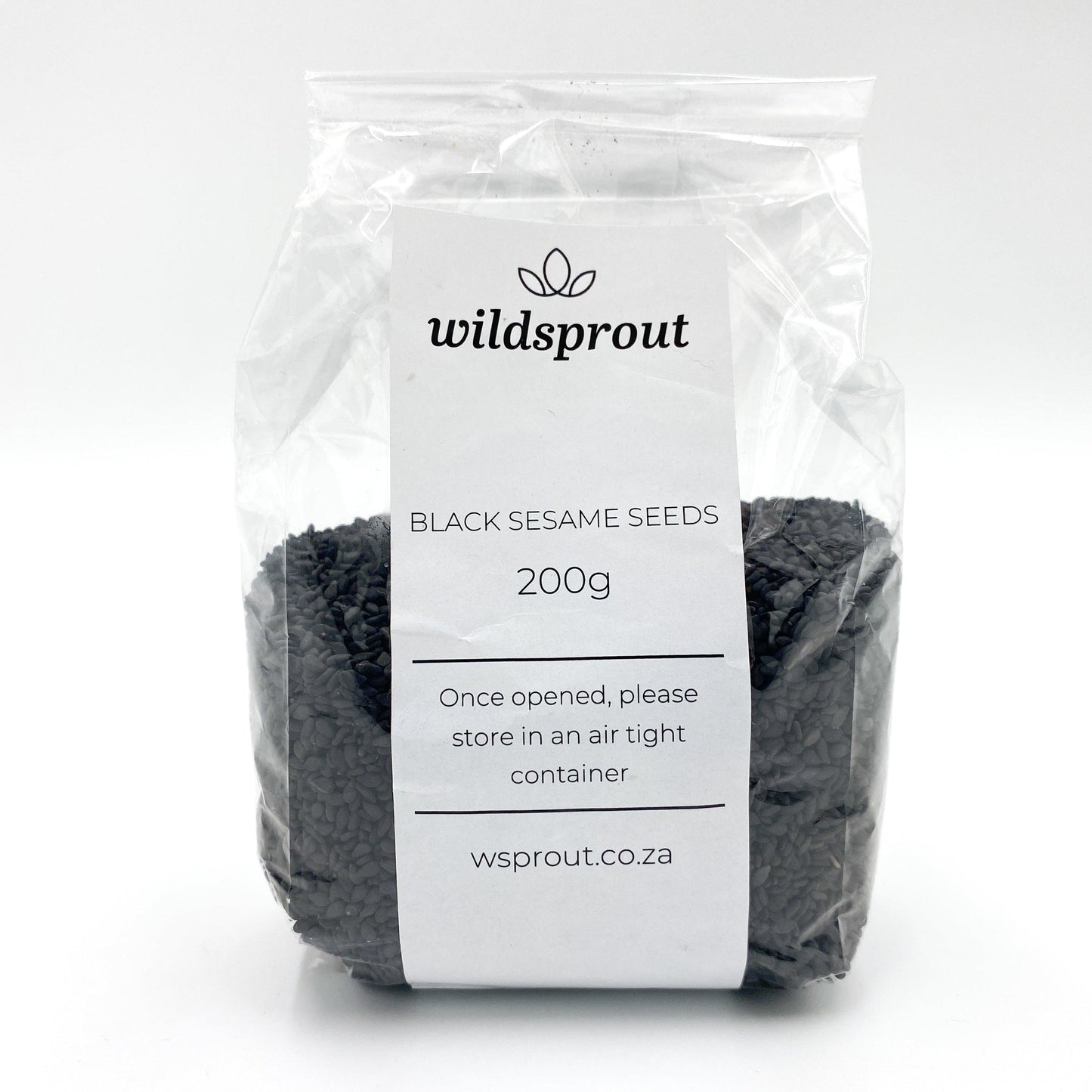 Black Sesame Seeds 200g - Wildsprout
