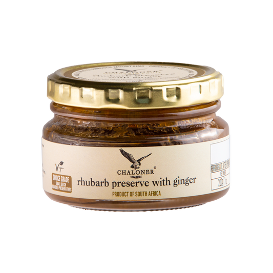 Rhubarb & Ginger Preserve 200g