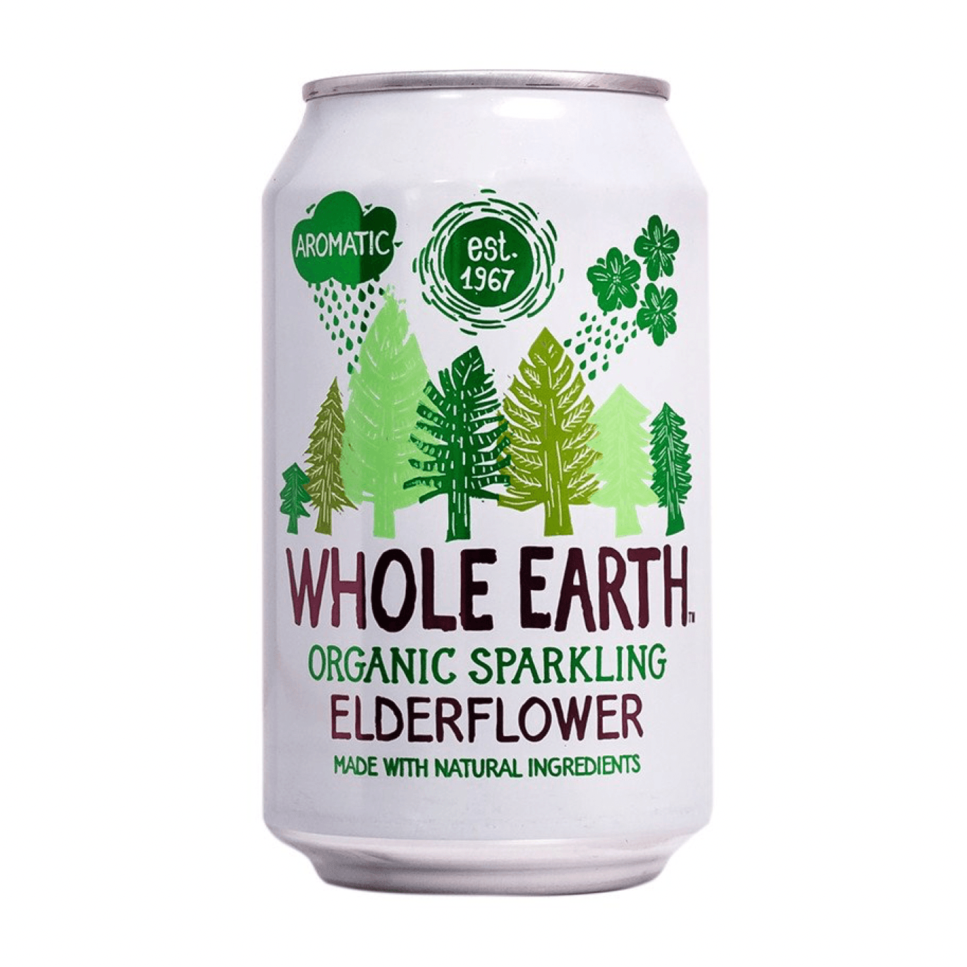 Organic Elderflower Drink 330ml - Wildsprout