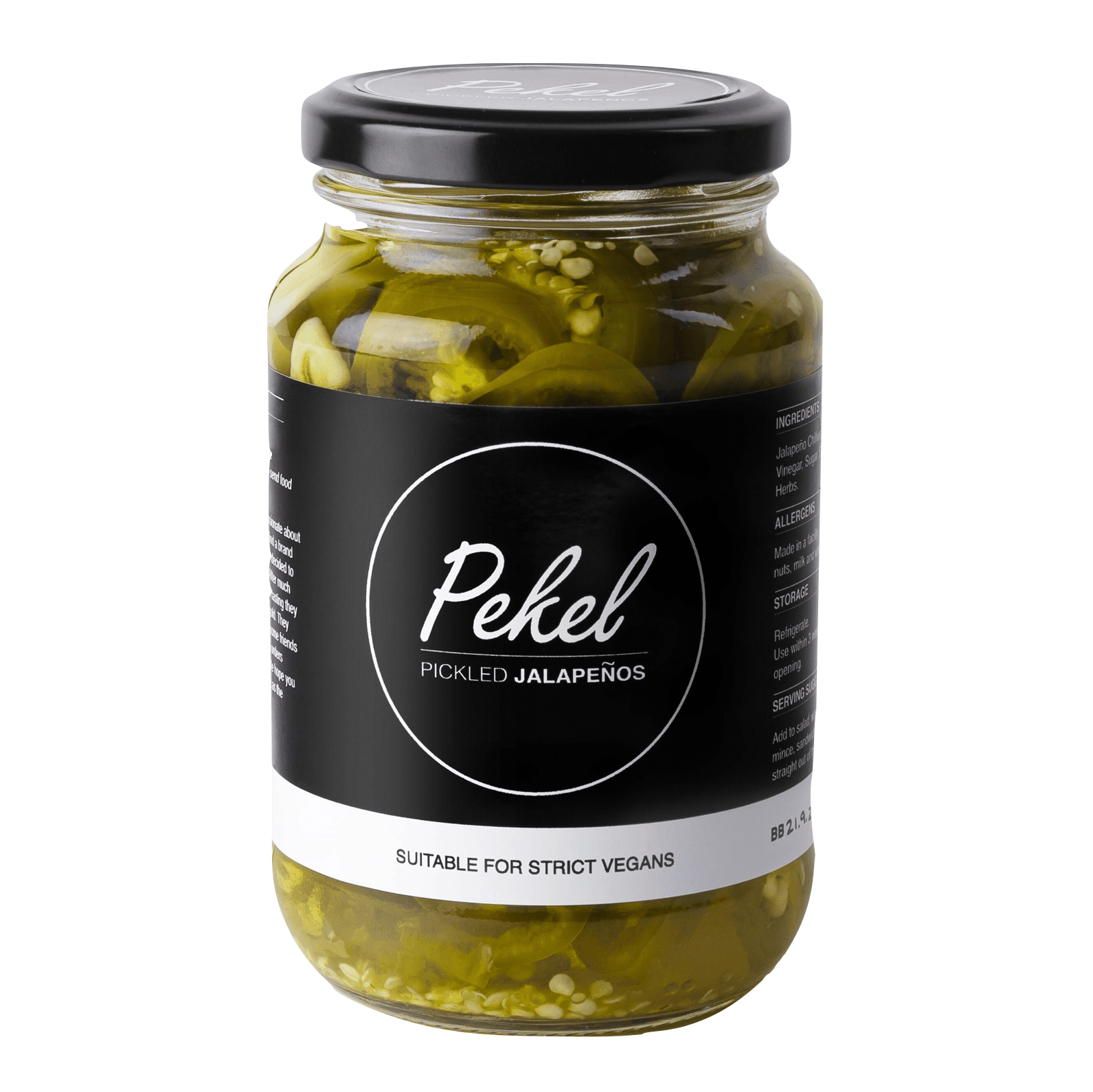 Pickled Jalapenos 375ml - Wildsprout