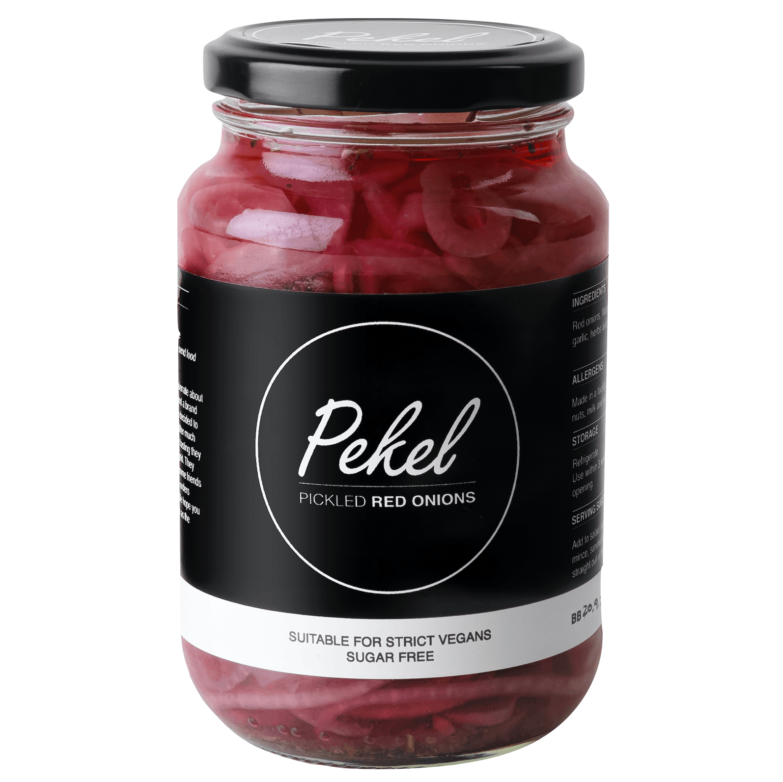 Pickled Red Onions 375ml - Wildsprout