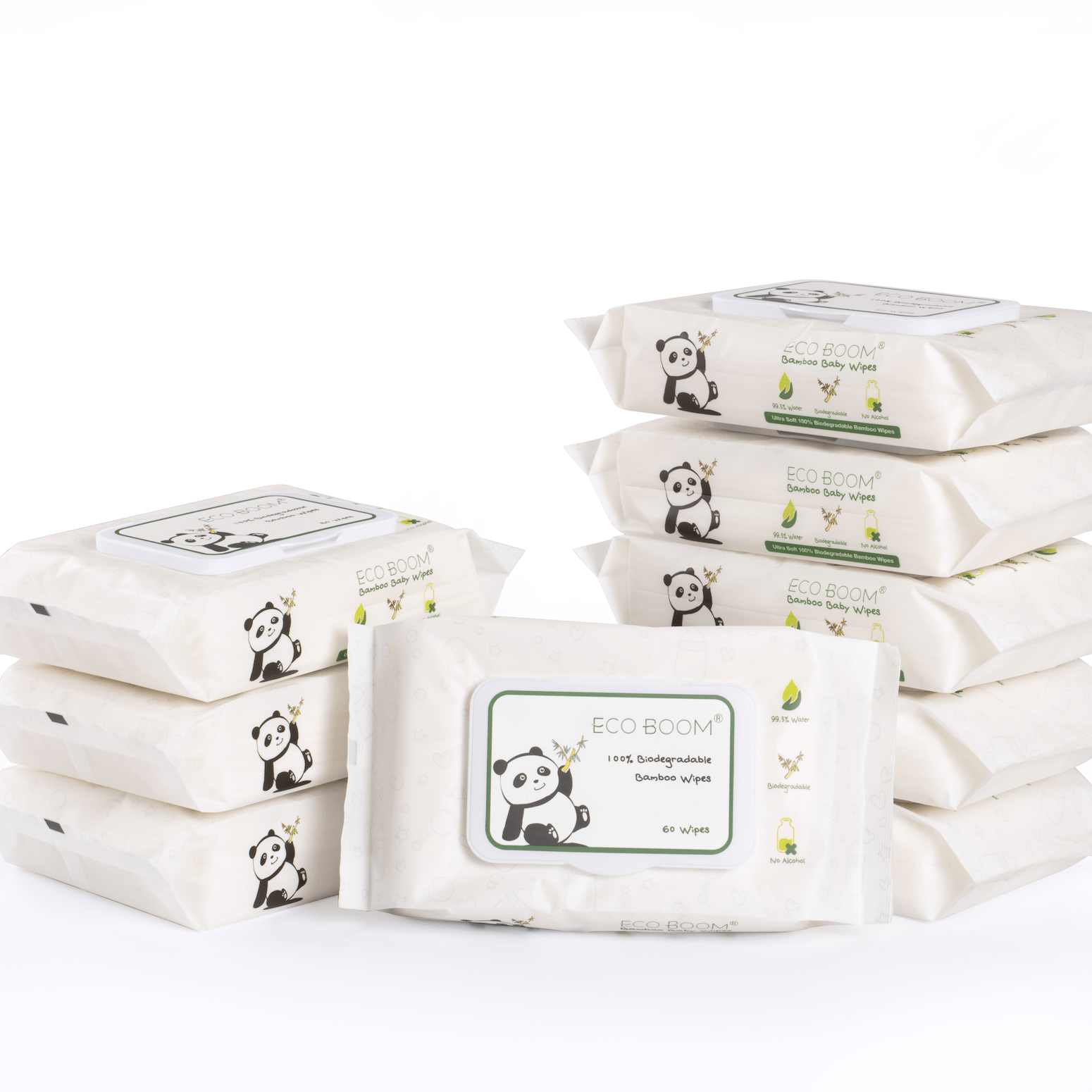 Bamboo Baby Wet Wipes (60) - Wildsprout