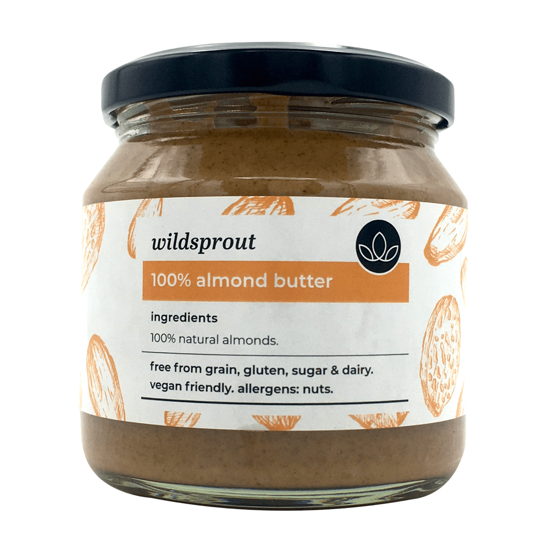 Almond Butter 250g - Wildsprout