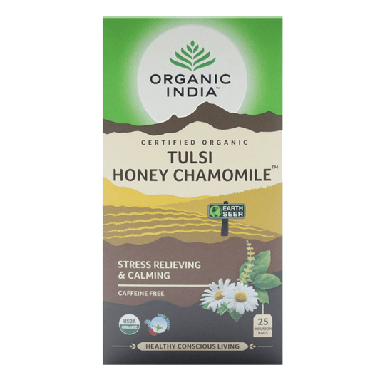 Tulsi Organic Honey Chamomile Tea 25 Bags - Wildsprout