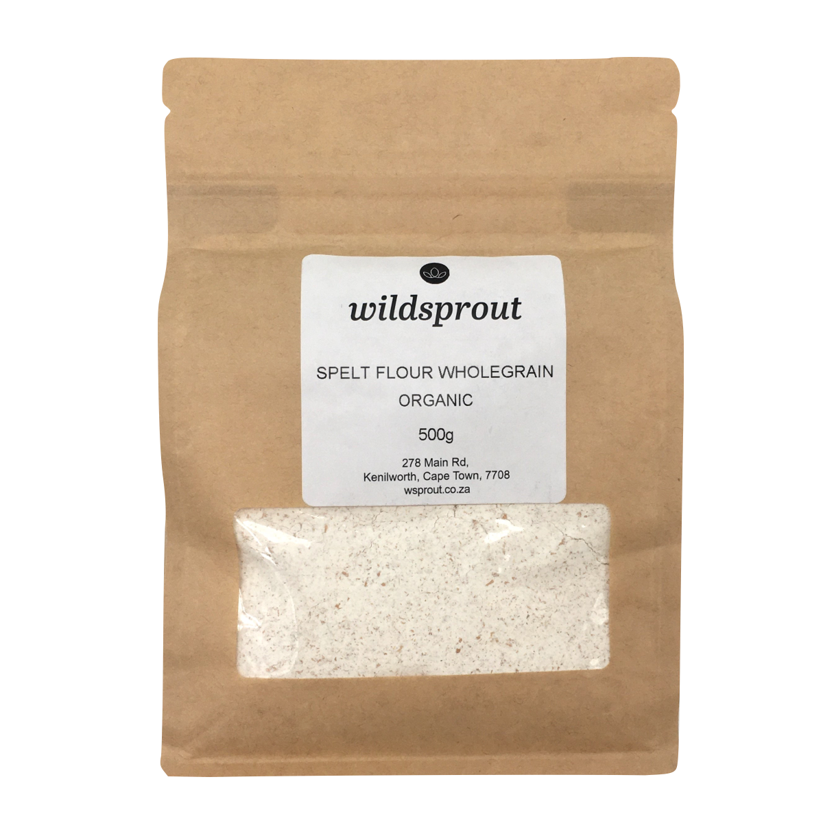 Organic Wholegrain Spelt Flour 500g