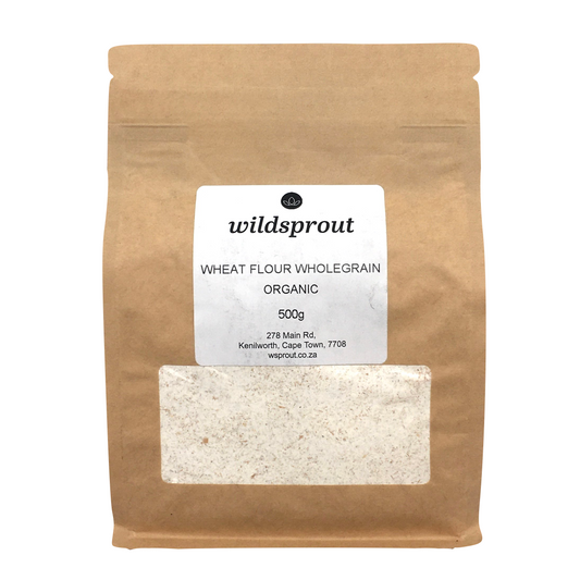 Organic Wholegrain Wheat Flour 500g