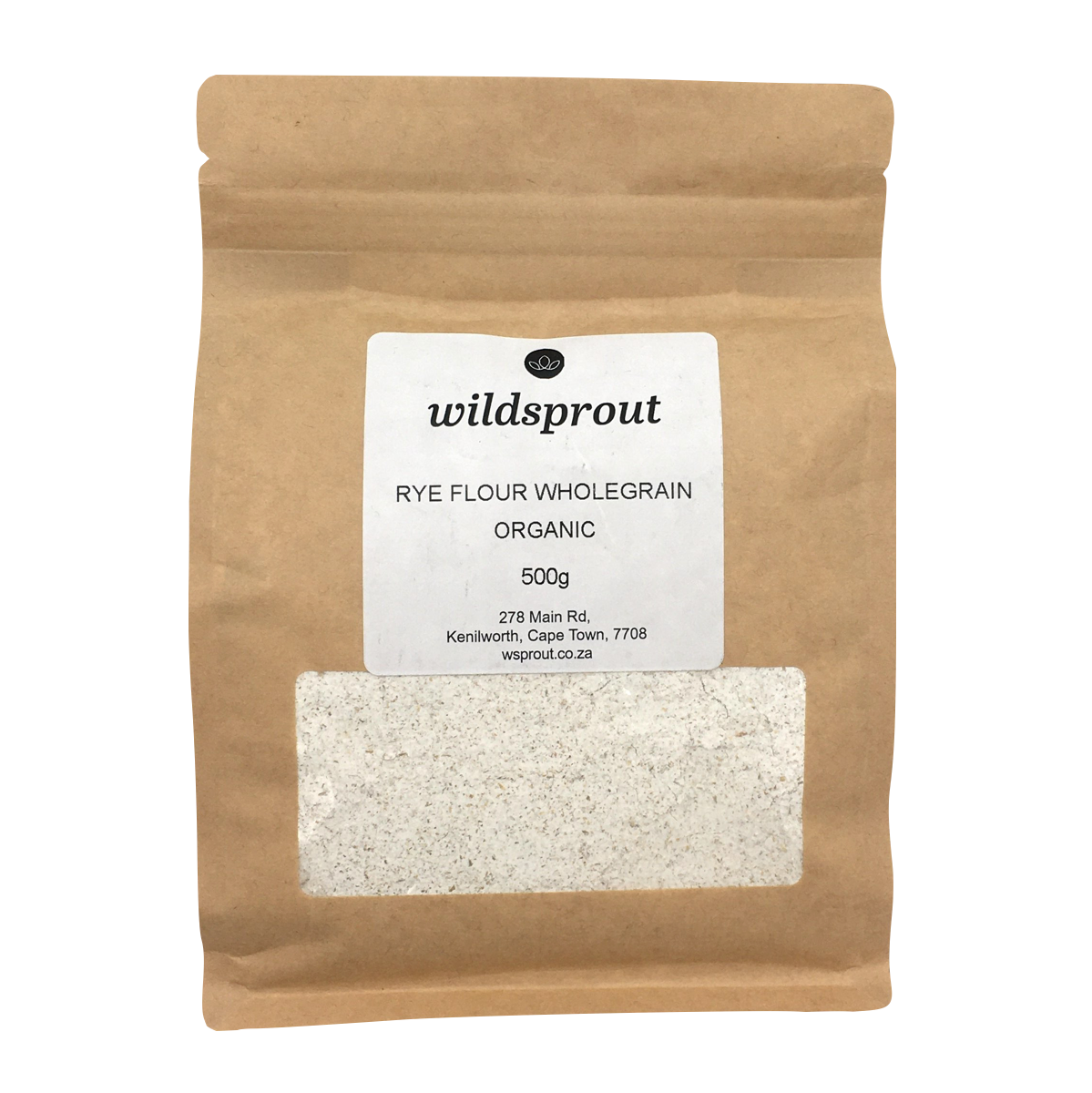 Organic Wholegrain Rye Flour 500g