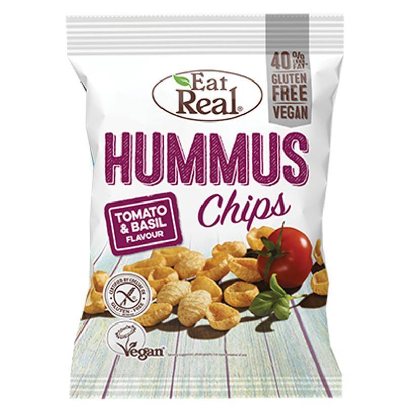 Hummus Chips Tomato & Basil 45g