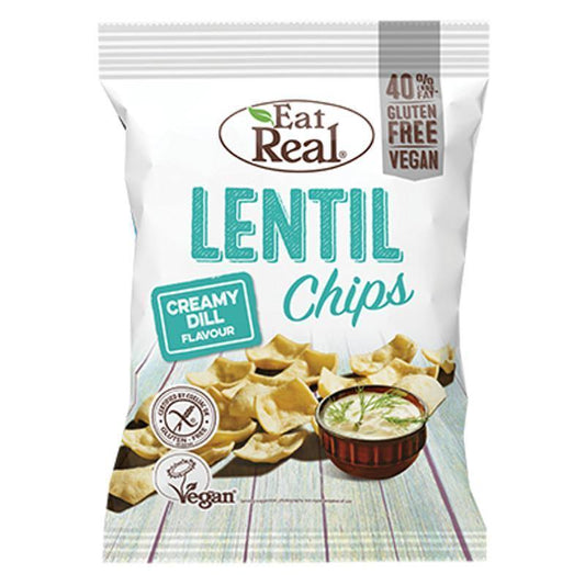 Lentil Chips Creamy Dill 40g