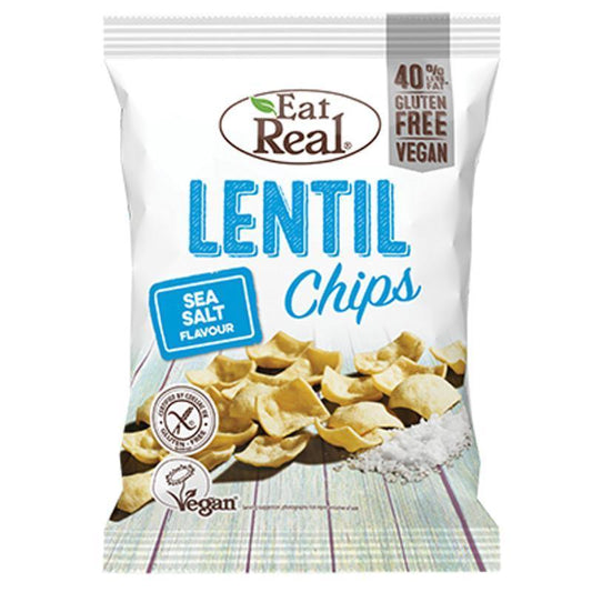 Lentil Chips Sea Salt 40g