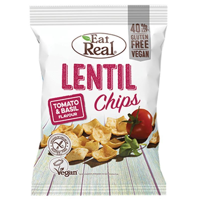 Lentil Chips Tomato & Basil 40g