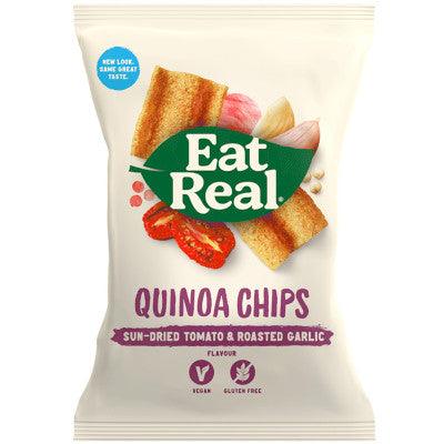 Quinoa Chips Sun-dried Tomato & Roasted Garlic 30g - Wildsprout