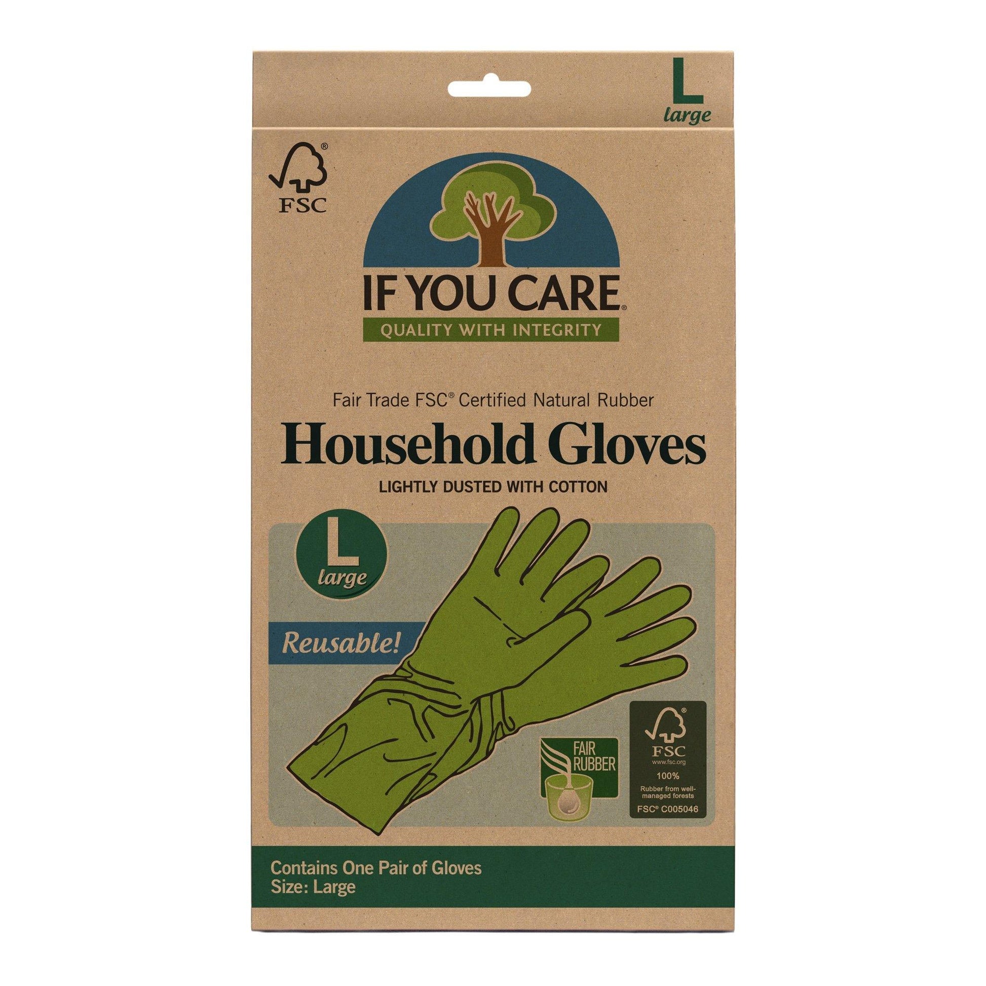 Household Gloves Large