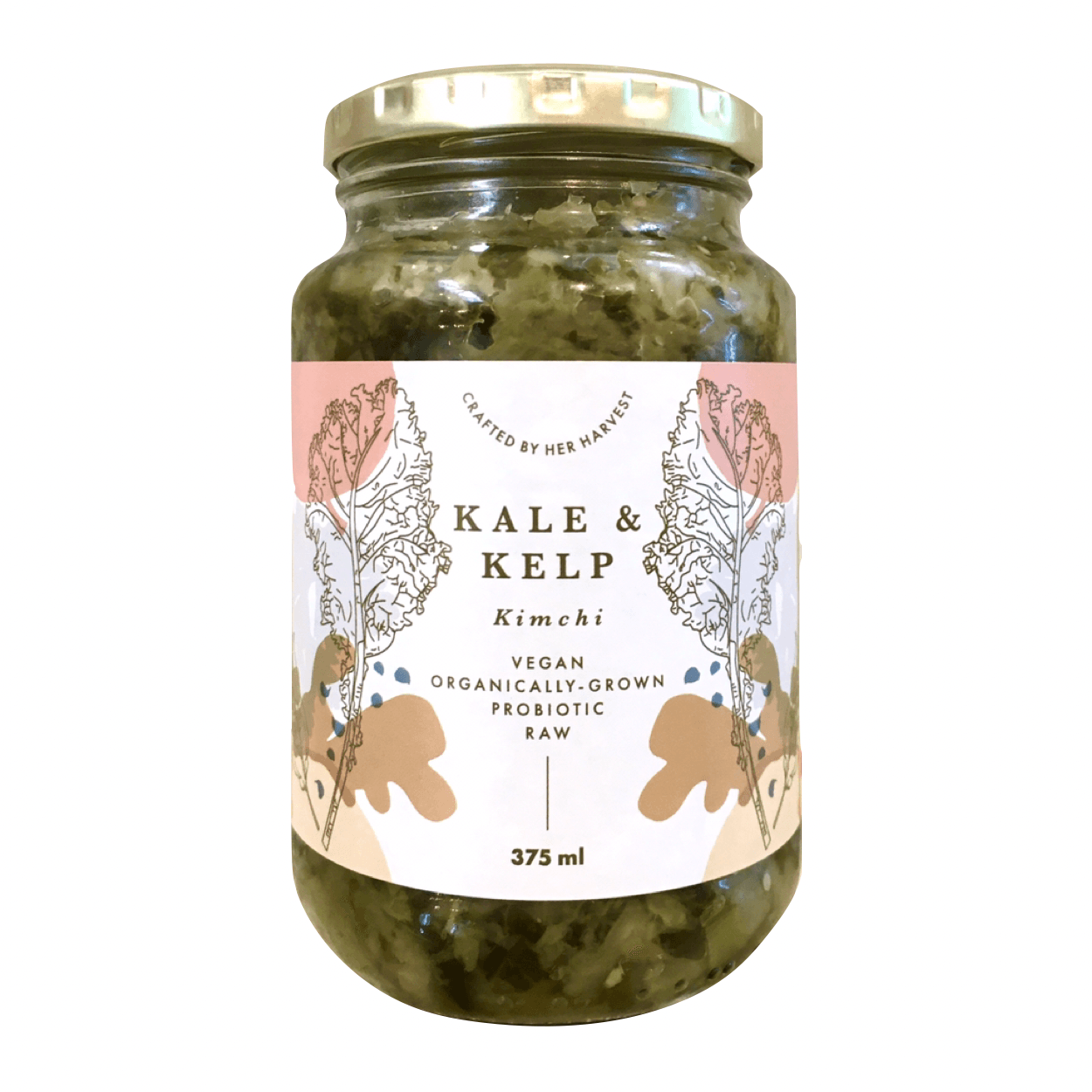 Kale & Kelp Kimchi 375ml - Wildsprout
