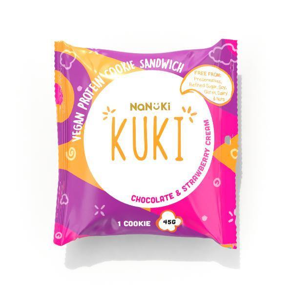Kuki Chocolate & Strawberry 45g