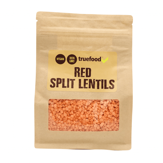 Red Split Lentils 400g - Wildsprout