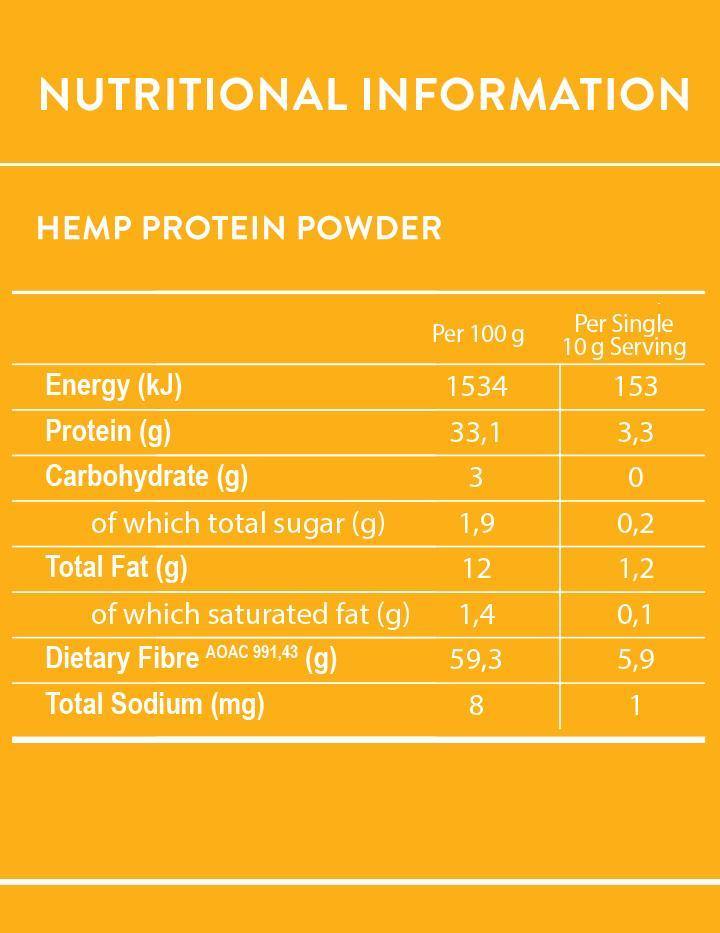 Organic Hemp Protein Powder 200g - Wildsprout