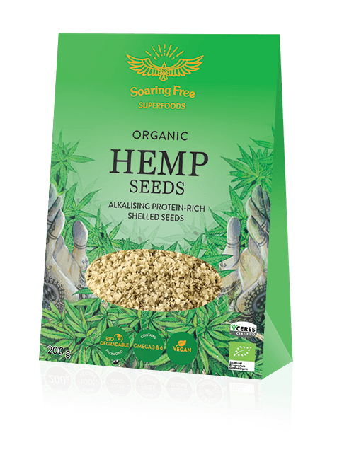 Organic Hemp Seeds 200g
