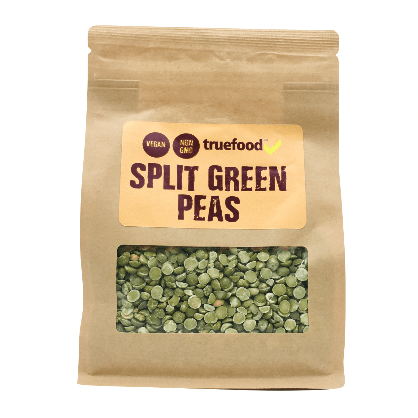 Split Green Peas 400g - Wildsprout