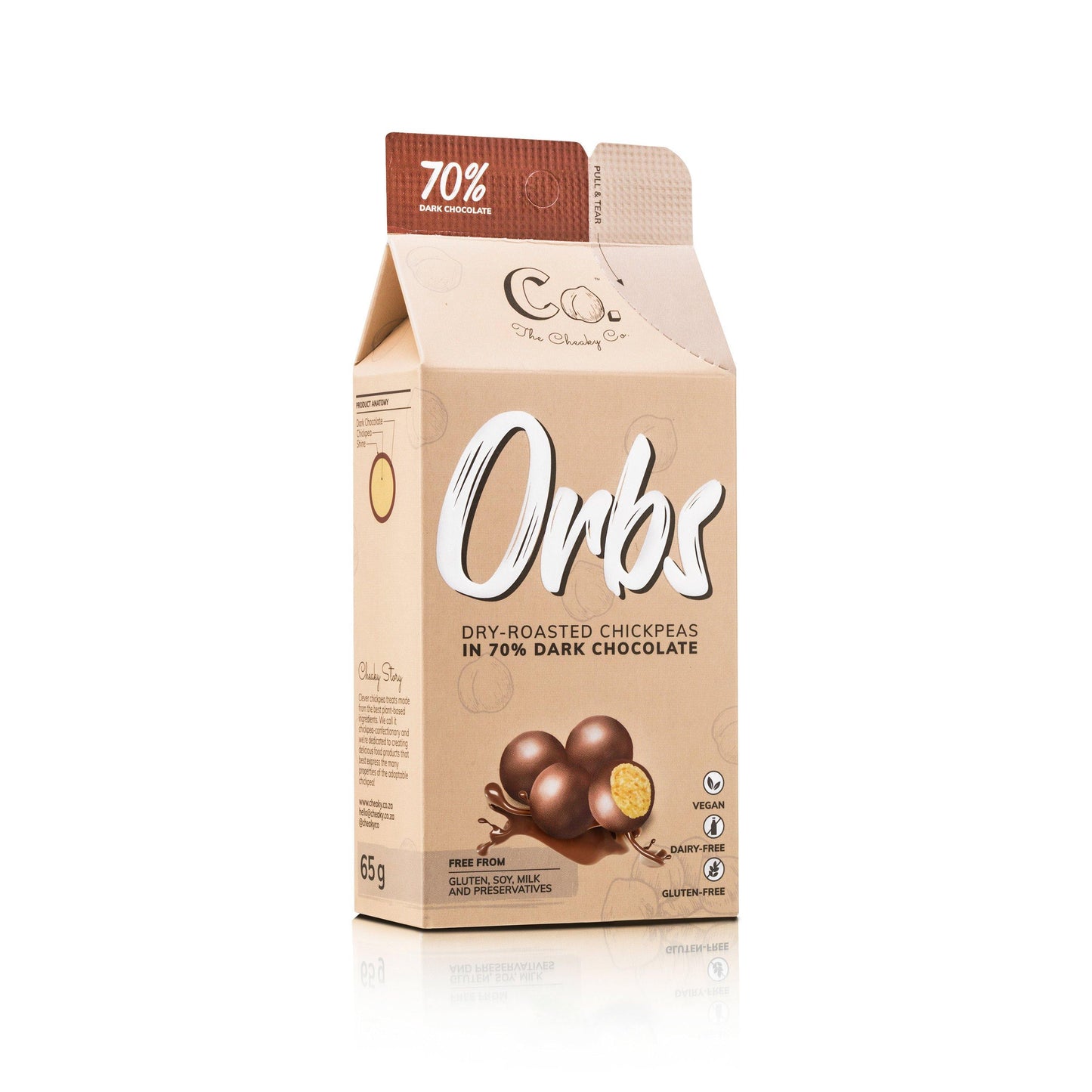 Orbs Dark Chocolate 65g